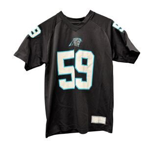 Carolina Panthers Jersey Youth Large #59 Luke Kuechly Black Football NFL
